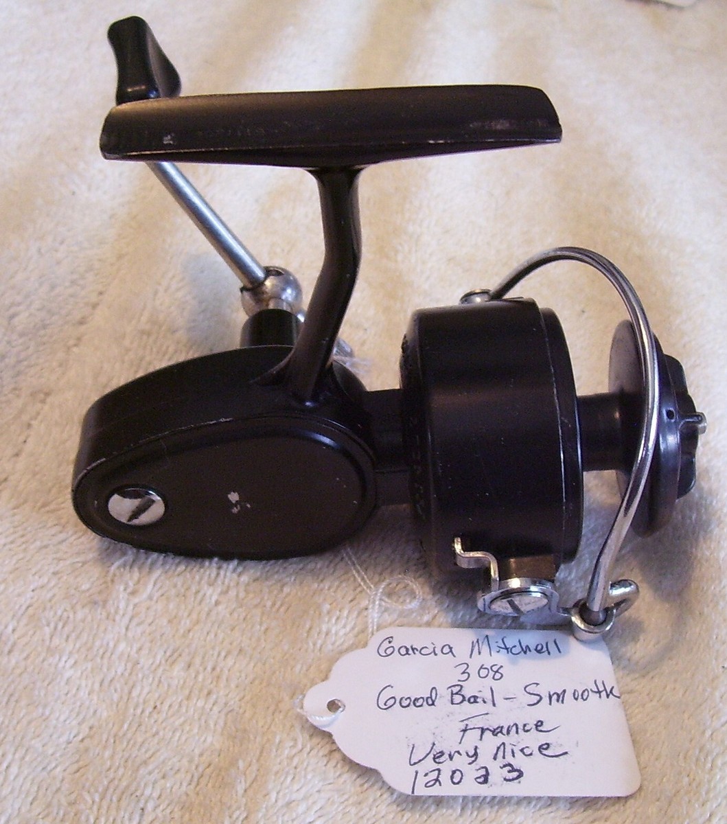 12023 VINTAGE GARCIA MITCHELL 308 REEL SEE TAG NICE WORKING | eBay