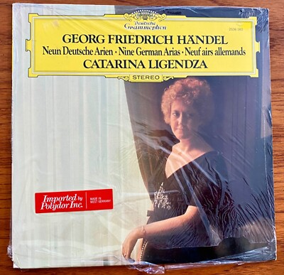 Handel-9 German Arias-Ligendza-DGG 2536 380-Sealed!!