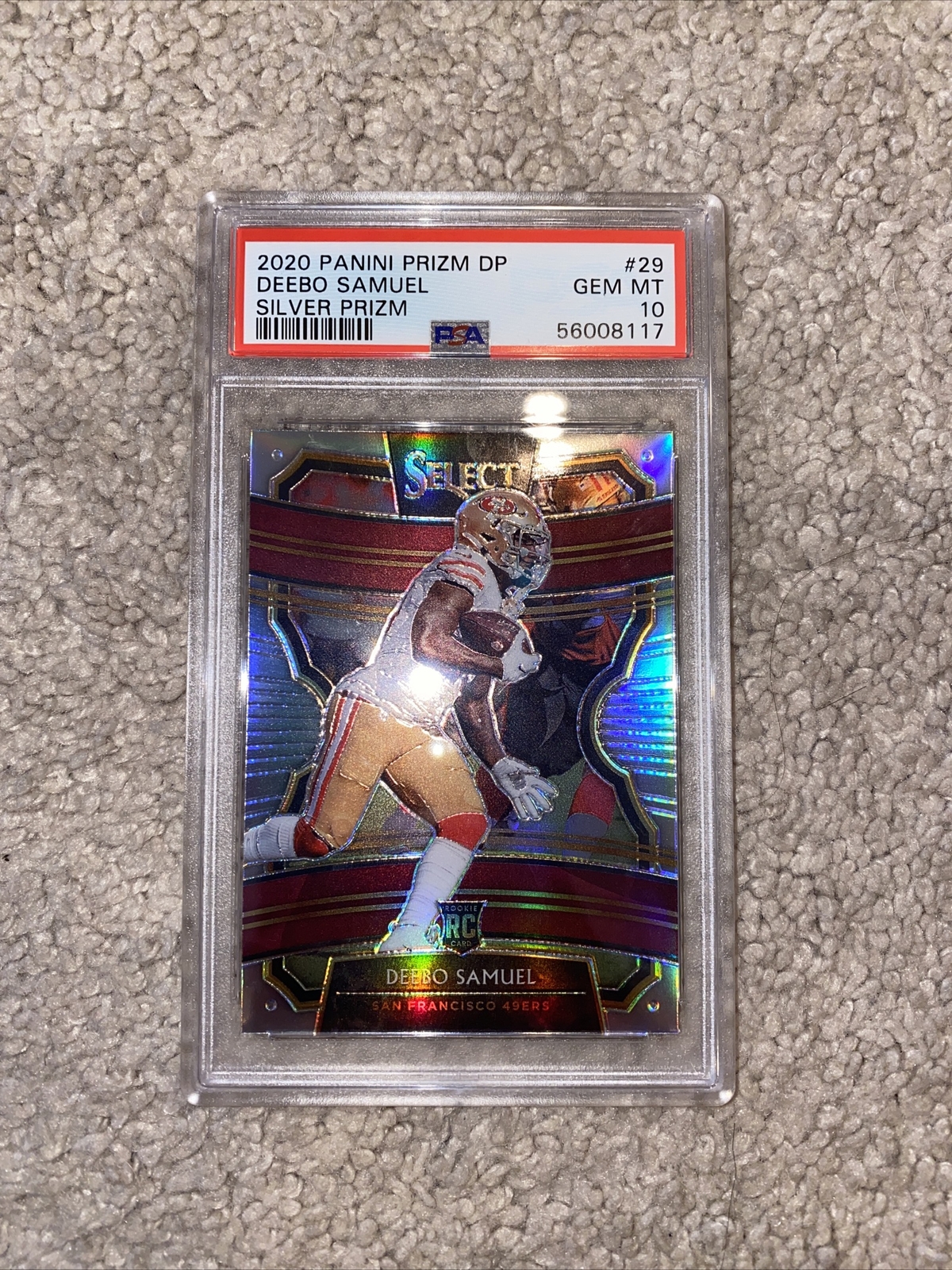 Chase Young Panini Chronicles Draft Picks Spectra Autographs #29 Gold Prizm