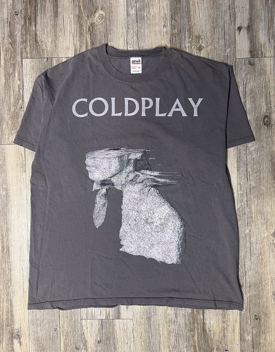 2002 Coldplay A Rush Of Blood To The Head Promo Band T-shirt XL