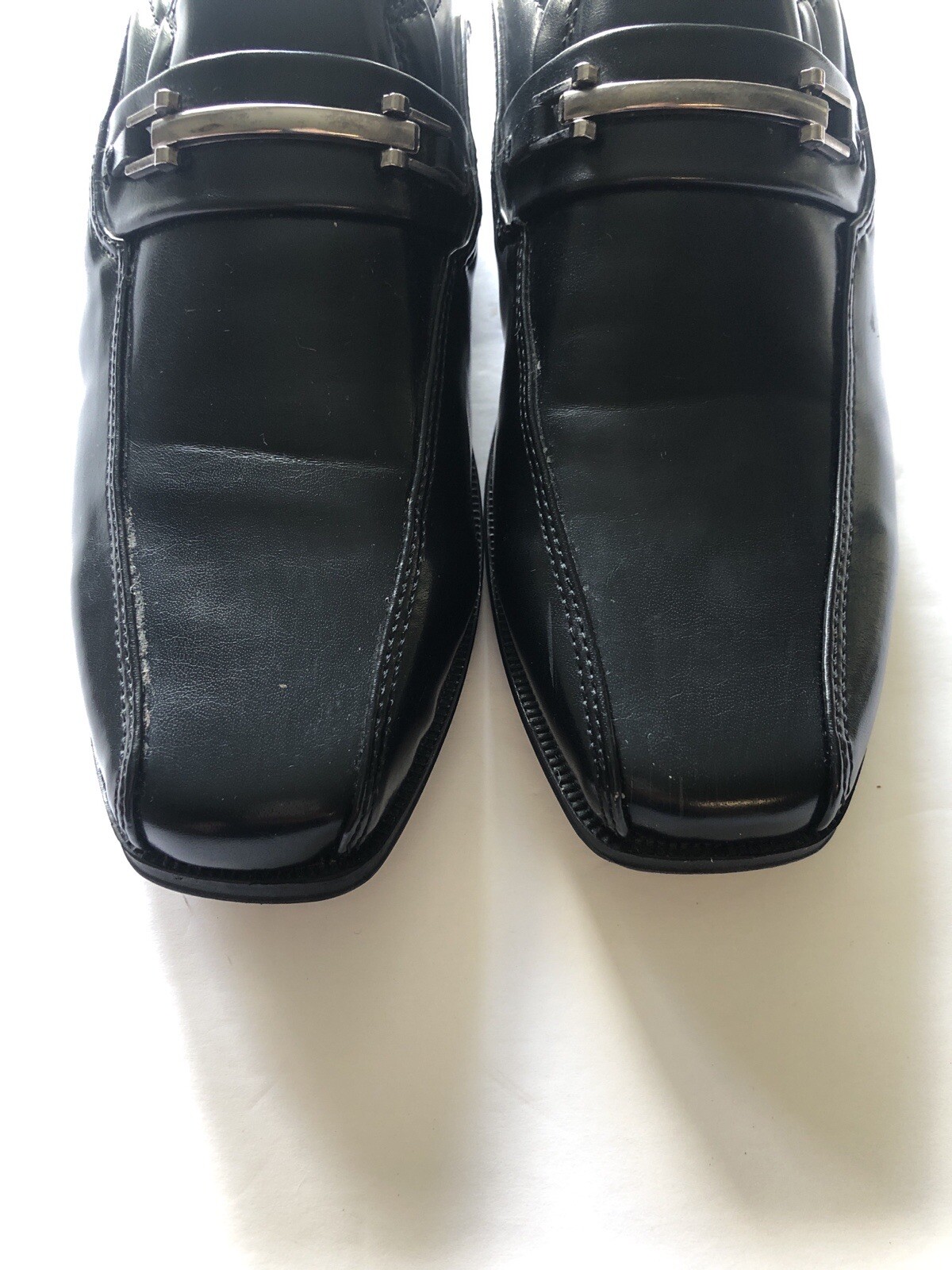 Mens Dress Shoes Black 7 Slip On Loafer Dress … Gem