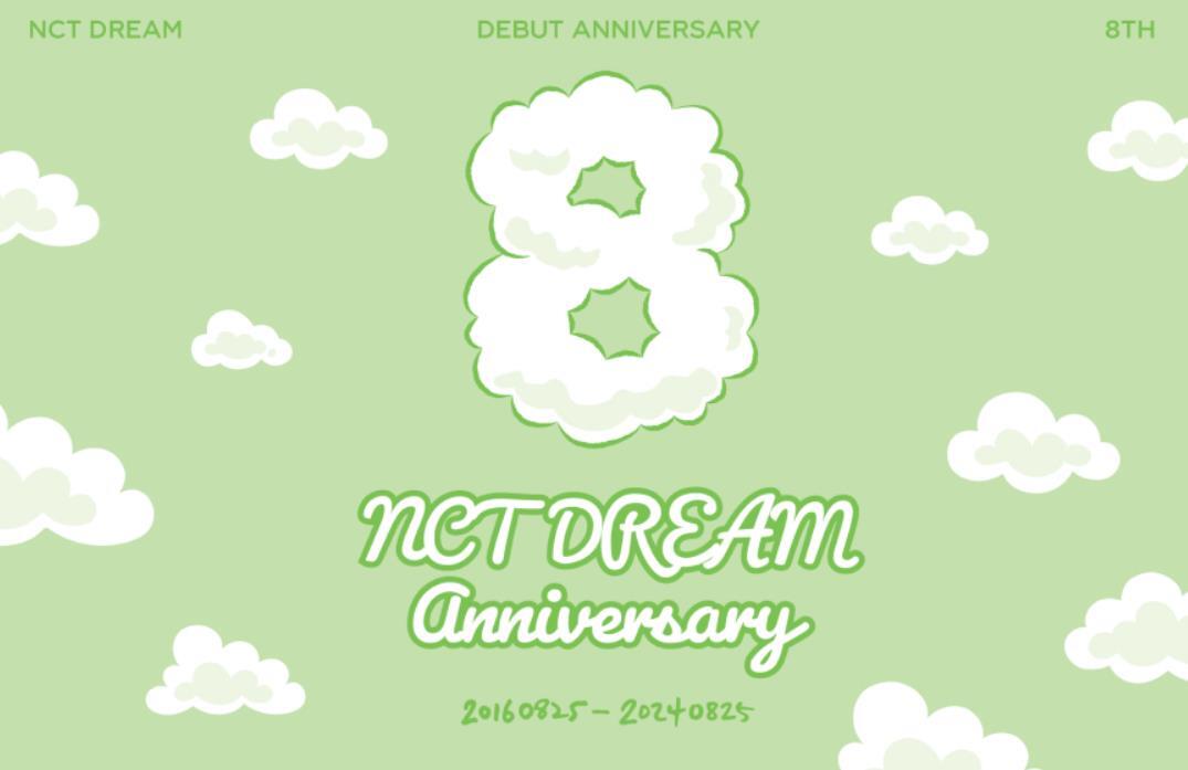 NCT DREAM 8TH ANNIVERSARY SMTOWN OFFICIAL GOODS CHARACTER
