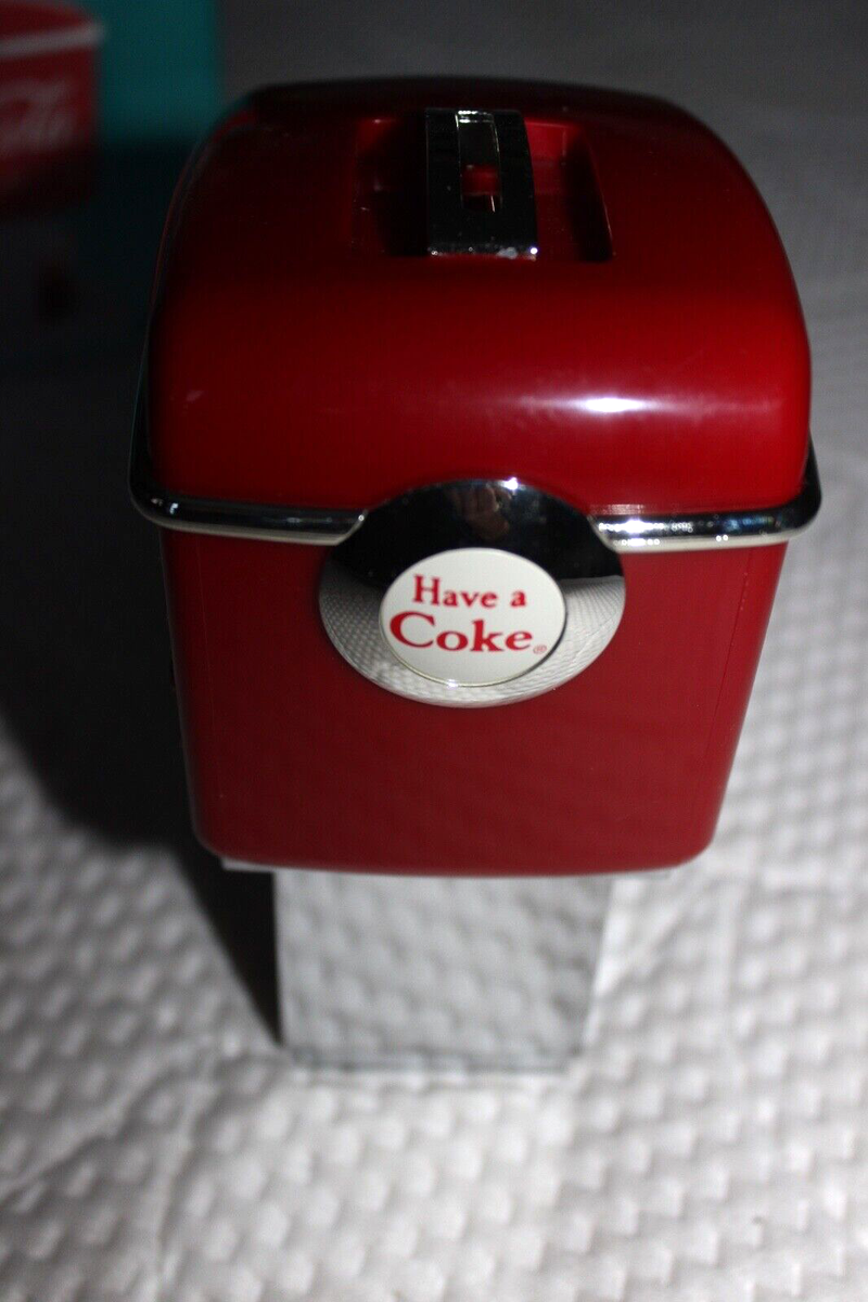Coca Cola Fountain Dispenser Money Bank - 1997 - Vintage Rare
