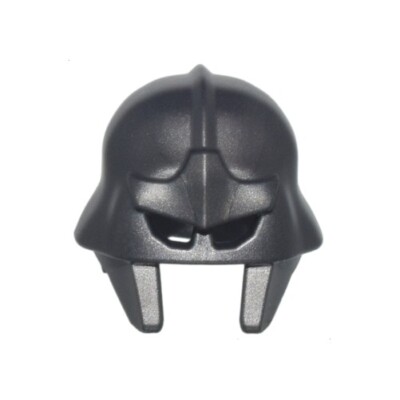 LEGO - Minifig, Helmet - Rivets, Mask w/ Eye Holes & Straight Cheek Protection