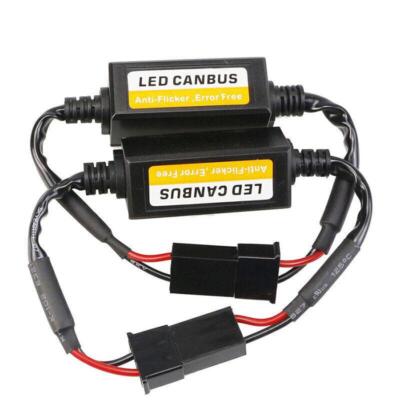 1X H7 LED Anti-Flicker Adapter Fehlerfrei Canceler Canbus Scheinwerfer Decoder