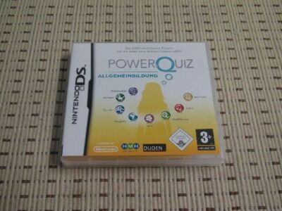 Power Quiz Allgemeinbildung für Nintendo DS, DS Lite, DSi XL, 3DS