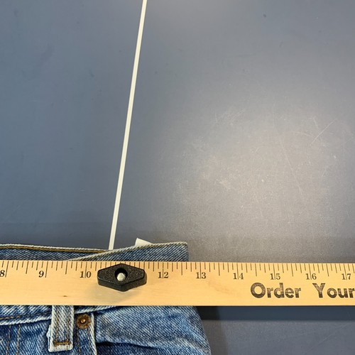 Vintage LEI Denim Flared Jeans Youth Girls Size 12 Fits 25x26.5 Blue - Picture 14 of 19