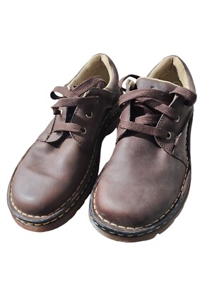 Dr. Martens 8B75 Zack 3 Eye Gibson Shoe Brown NIB Size 8M | eBay
