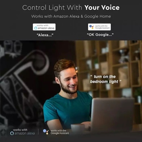 RGBW Smart LED Bulb B22 E27 GU10 Spotlight 5W 10W 15W Color Changing By V-TAC - Picture 4 of 7