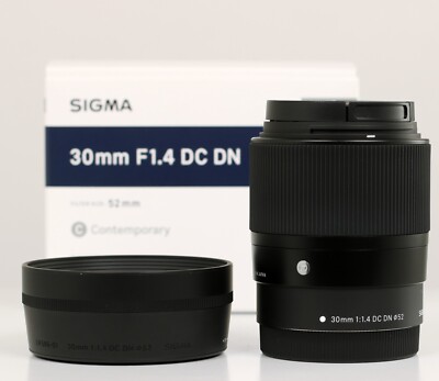 Sigma 30mm f/1.4 DC DN Objektiv für EF-M - Ausstellungsstück vom Fotofachhändler