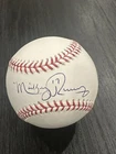 Mickey Rivers Signed Autographed Rawlings Official Major League Baseball Yankees
