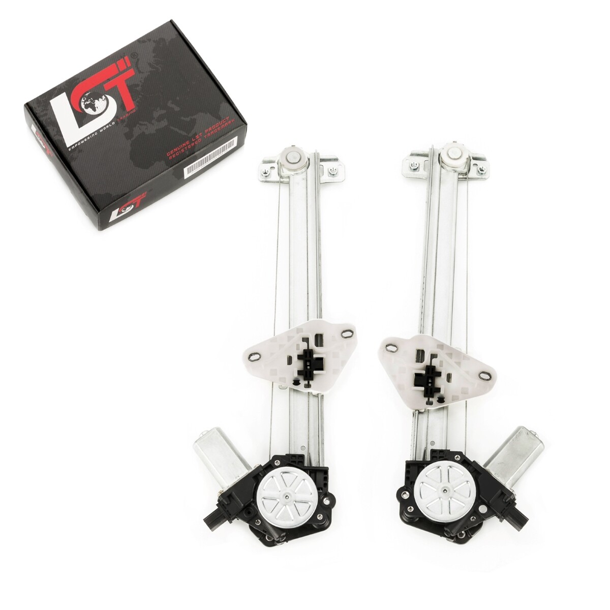 2x Electric Window Lifter with Motor Rear Left Right for HONDA CR-V III 3