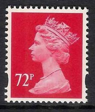 GB 2006 sg Y1737 72p Rosine photogravure 2 bands MNH ex Y1724