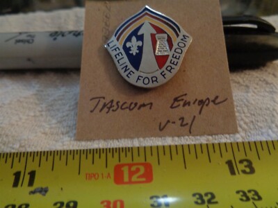 TASCOM Europe V-21 Unit Crest, DI, DUI (DRAW#E4)