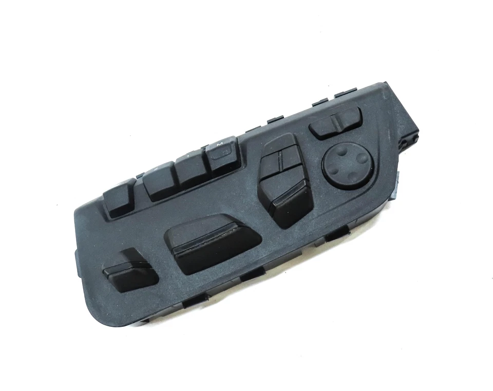 2012 BMW 640i COUPE (F13) FRONT LEFT DRIVER SEAT ADJUST SWITCH w/ MEMORY MASSAGE - Image 3 of 4