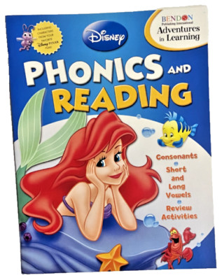 Disney PHONICS AND READING 2009 Adventures In Learning Paperback Workbook