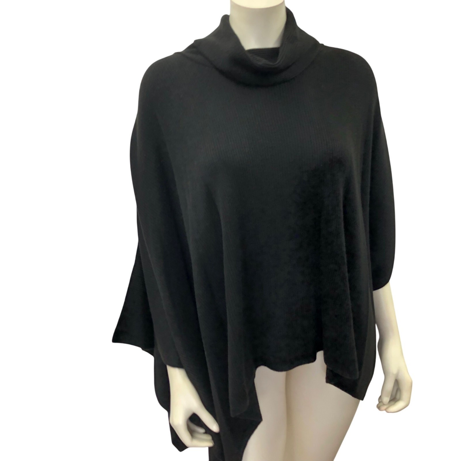 Calvin Klein $89 Asymmetrical poncho sweater S/M NWT thumbnail 5