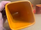 Disaronno Square Red & Orange Coffee Cups Mugs Set of 6. MCM ITALY — photo 7