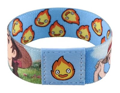 Calcifer Calcifer's Fire Wood Sprite Anime Castle Manga Reversible Wristband