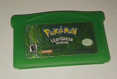 Pokemon Leaf Green GBA Authentic Tested Gameboy Advance Cartridge Only