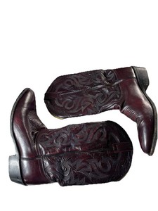 Dan Post Black Cherry Boots | eBay display picture 1