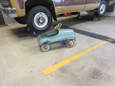 Murry Champion Dipside Pedal Car Barn Find Survivor. Original Paint Circa 1950's