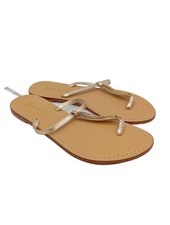 ACCESSORIZE Sandalo infradito Donna Sandalo Taglia IT 35 oro stile casual