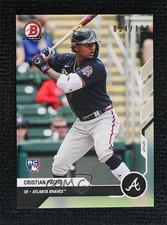 2021 Bowman Transcendent Collection VIP Party Next 54/100 Cristian Pache 9su
