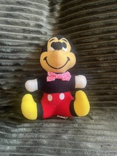 Vintage Walt Disney Stuffed Animal Plush Mickey Mouse 6" Vintage Toy Taiwan