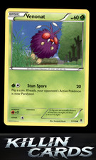 Venonat 1/119 Pokemon Common XY - Phantom Forces Card NM