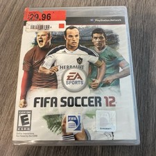 FIFA Soccer 12 (Sony PS3, 2011) Factory Sealed
