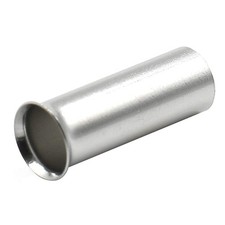 Baomain 100-Pack AWG 6/16mm Long: 18mm Copper Crimp Connectors Silver