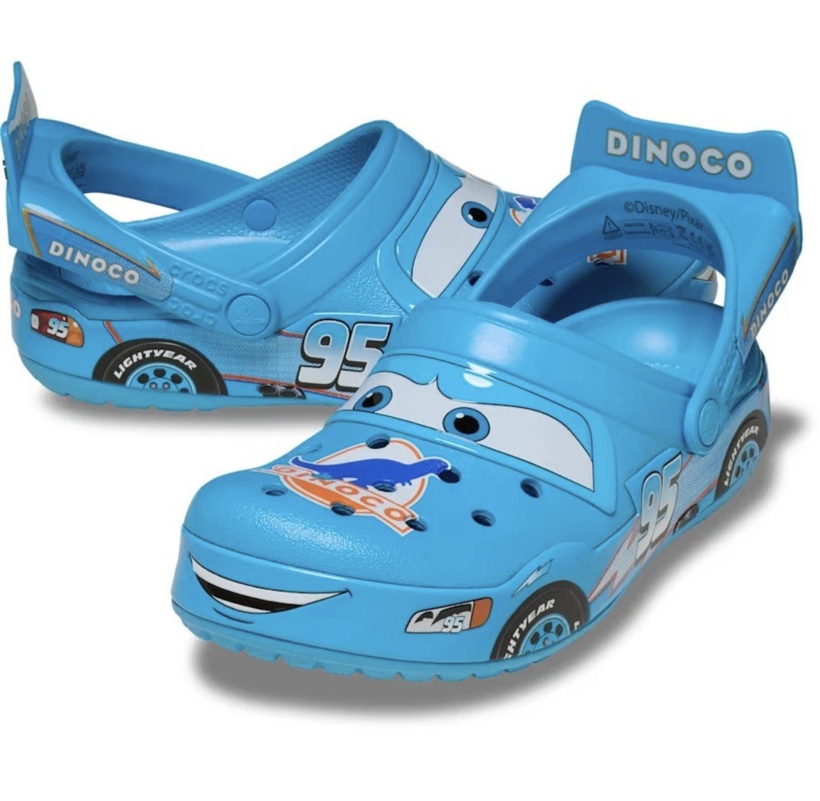 Dinoco Lighting McQueen Cars Crocs Size 46/47 Versandbereit