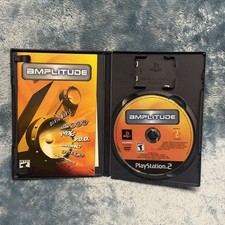 Amplitude - (PS2, 2003) CIB W/ Reg Card Excellent Black Label Tested and Working