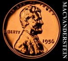 1956 Lincoln Wheat Cent- Choice Gem Proof- Luster- No Reserve #L7038