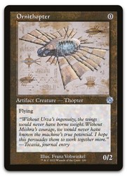 Ornithopter (Schematic) - 100/126 - The Brothers' War: Retro Frame Artifacts