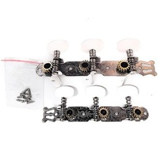 Classical Guitar String Tuning Pegs Machine Heads Tuners Tuning Keys 3L3R Chrome