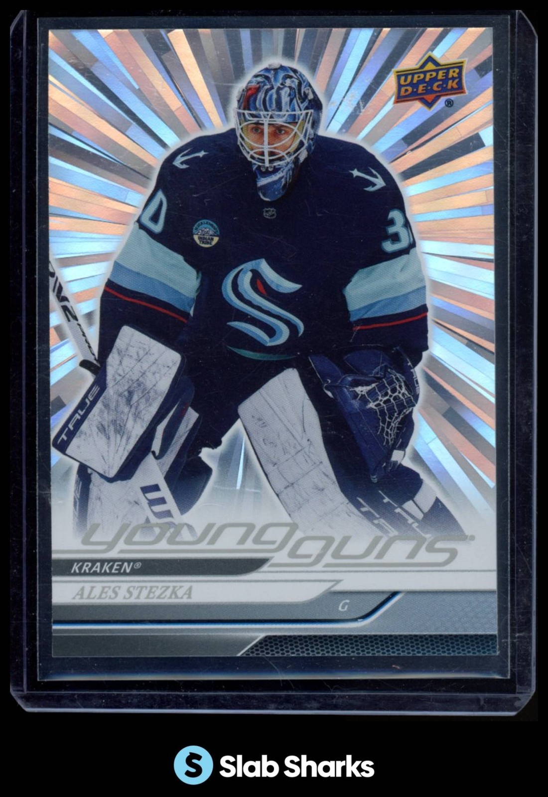 2024 UPPER DECK EXTENDED SERIES #725 ALES STEZKA OUTBURST YOUNG GUNS RC ROOKIE