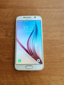 Samsung Galaxy S6 G920F weiß 32GB (entsperrt) Android Smartphone Hervorragend