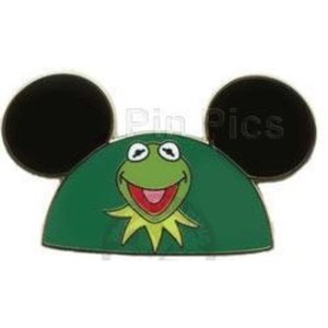 Disney Pin Muppets Kermit the Frog Ear Hats Mystery  LE 1500 65843