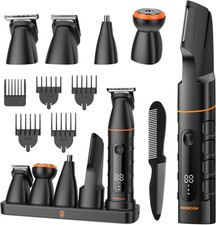 Manscape All-in-One Body  Pubic Hair Trimmer for Men, No-Nick Groin  Ball Shav