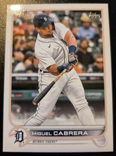 2022 Topps Series 1 Baseball Miguel Cabrera #194 Detroit Tigers