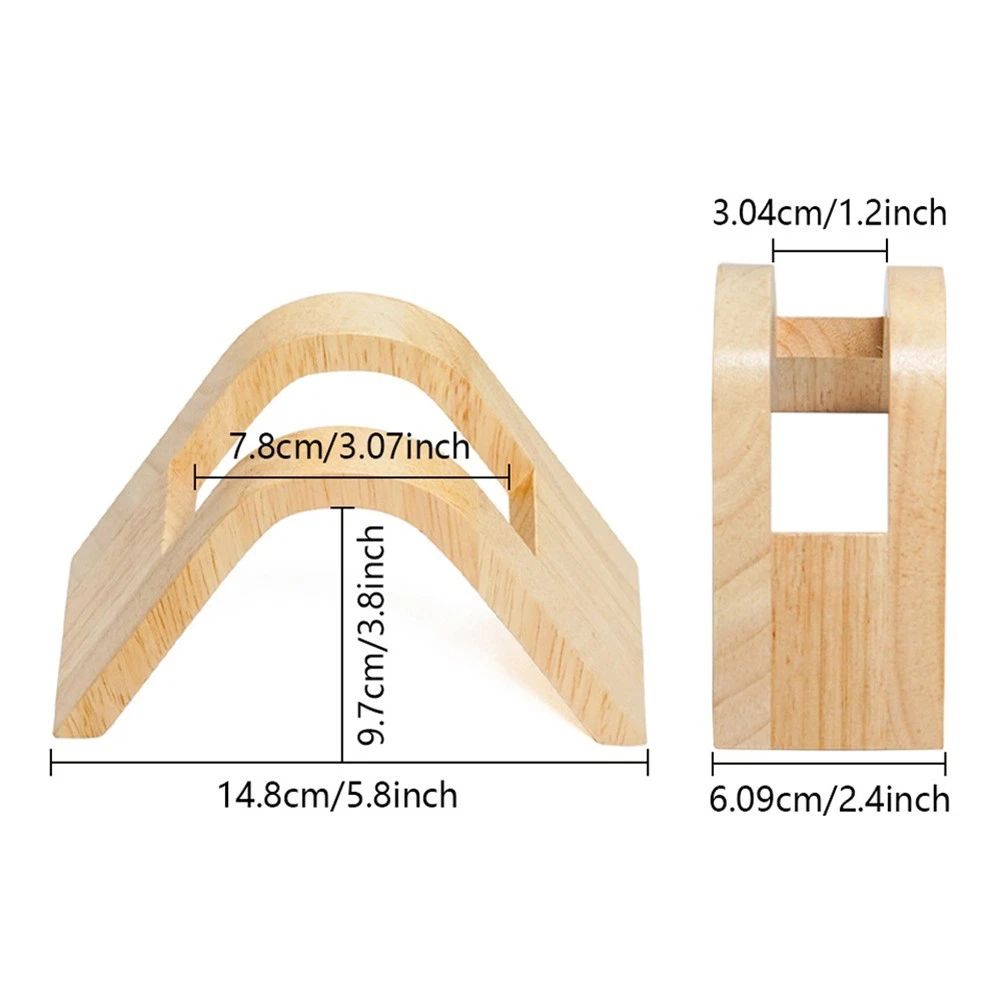 Coffee Filter Holder Storage Rack Exquisite Good Quality Home Wood Wooden