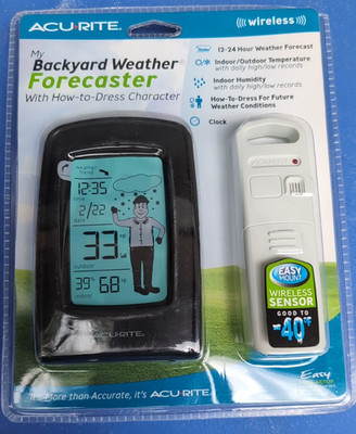 AcuRite My Backyard Weather Forecaster Wireless 00827HDSBA2