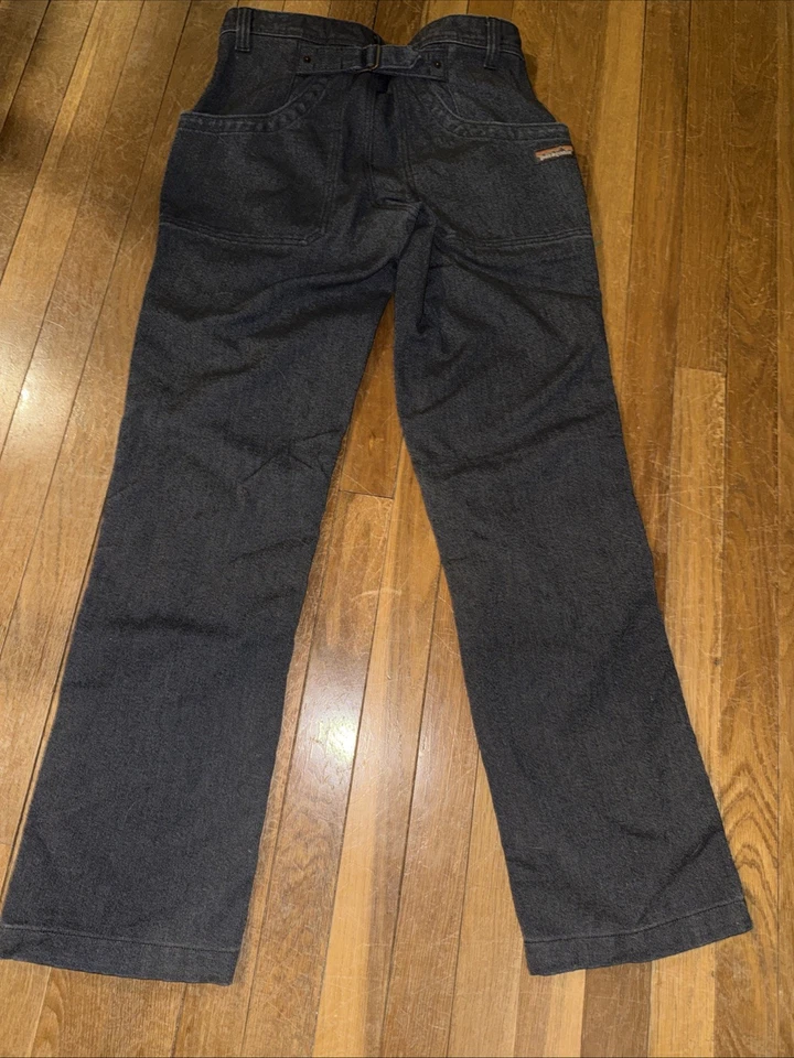 Pantalones de trabajo Patagonia Iron Forge doble rodilla ropa de trabajo de cáñamo para mujer, talla 4 Foto 4 de 4