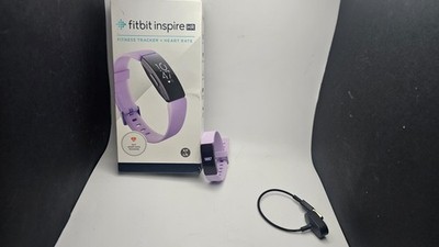Fitbit Inspire HR Fitness Tracker - Purple/Black - Excellent Condition