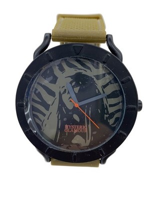 HYSTERIC GLAMOUR Digital Black Green Quartz Watch Near Mint JAPAN