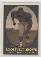 1958 Topps Rosey Brown #102 HOF 05ng
