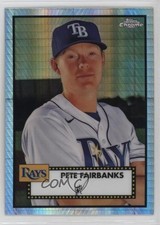 2021 Chrome Platinum Anniversary Mega Box Prism Refractor Peter Fairbanks 10ou