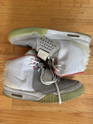 Nike Air Yeezy 2 Pure Platinum Size 10.5 2012 Kanye West